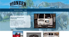 Desktop Screenshot of pioneervacuumservices.com